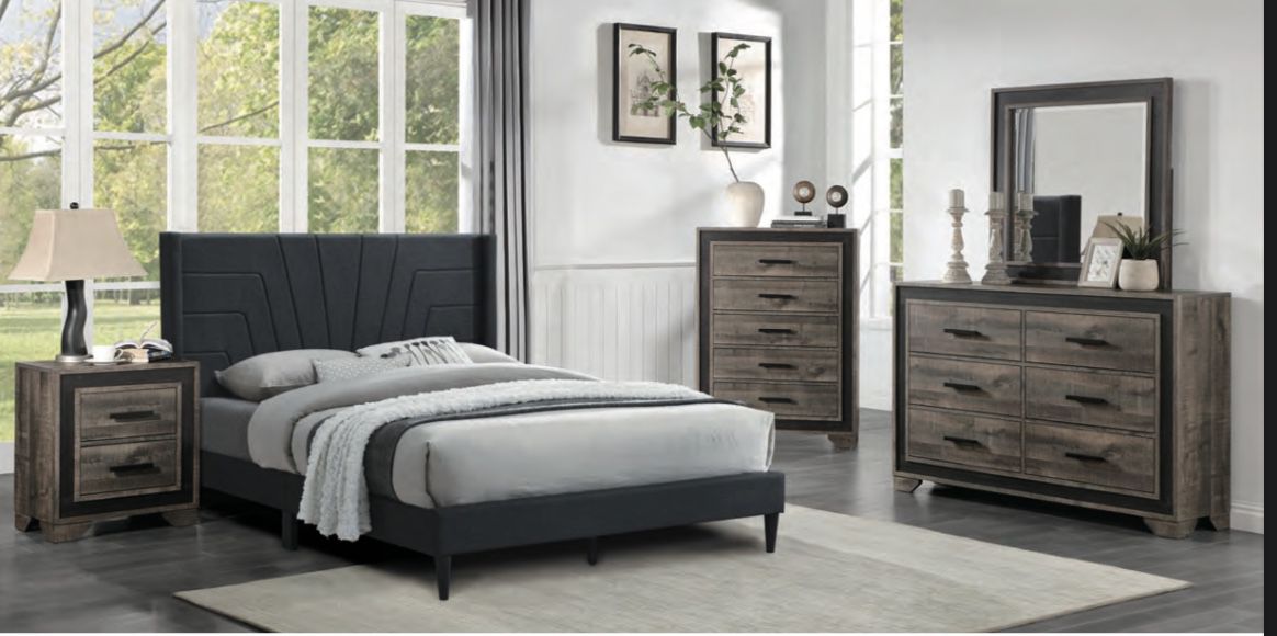 Queen Bed Frame And Mattress Combo 