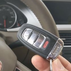 Audi new key fob Audi key fob