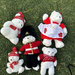 Broadway Gingle Bear Collecting White Teddy bears Holiday 