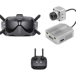 DJI FPV Air Unit System Controller, Goggles, Camera