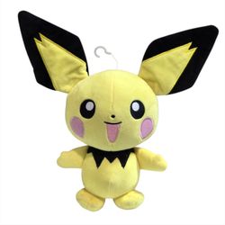 WCT Pokémon Pichu Plush 10” Soft Toy Wicked Cool Toys Stuffed Animal Pokemon Go
