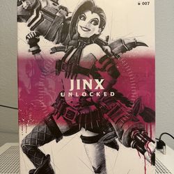 League of Legends Jinx Unlocked Statue