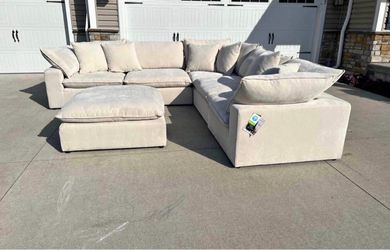 Costco Sereen 6-Piece Modular Sectional – Cream