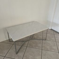 White Living Room Table 