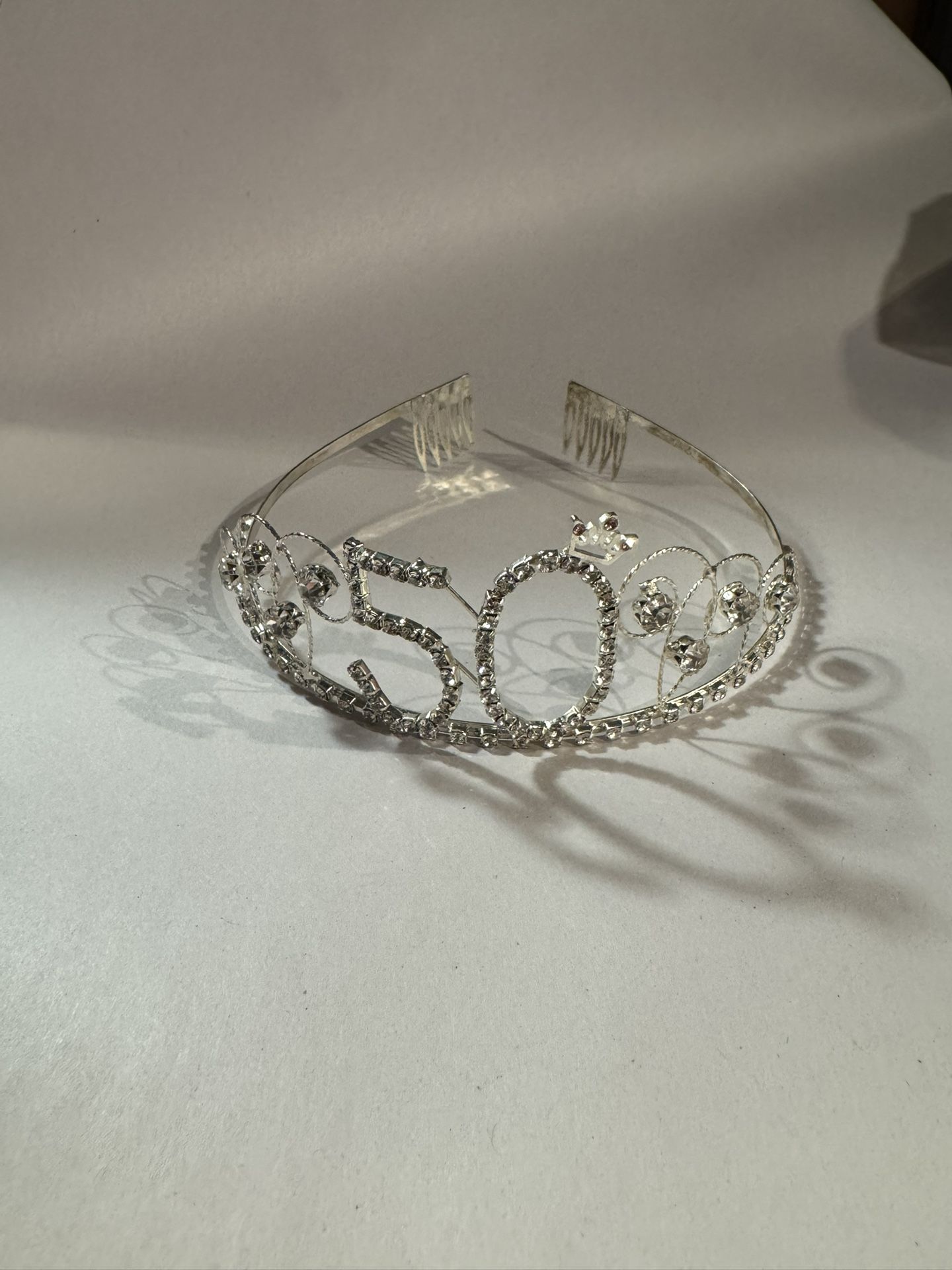 Rhinestone Crowns Women Birthday Tiara Women Tiara 50th Birthday Headwear