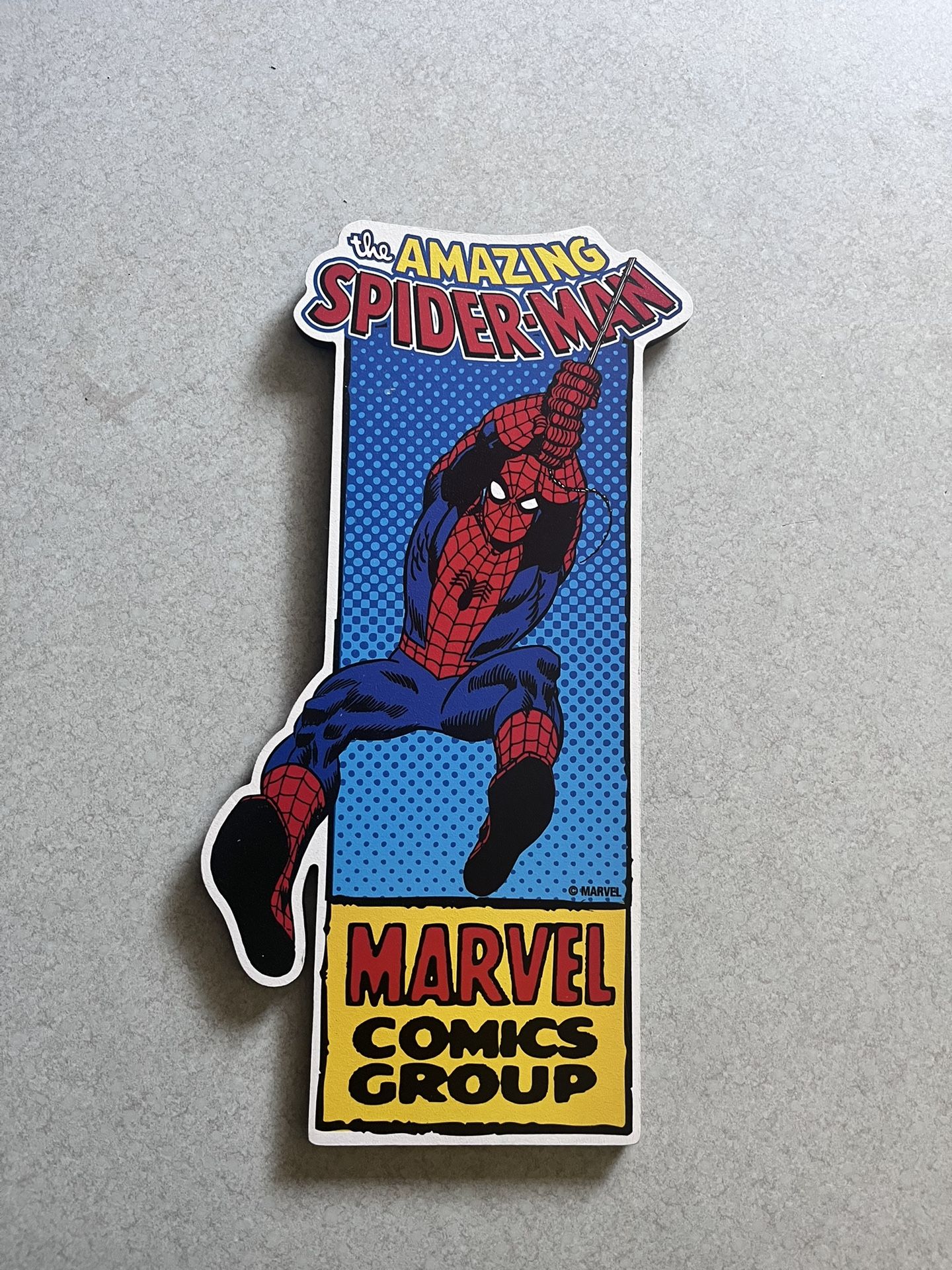 Silver Buffalo MC3136 Marvel Spiderman Swings Die Cut Sign