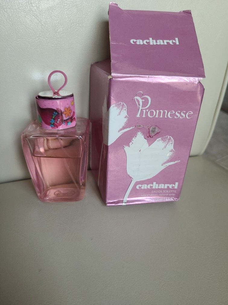 Ladies Promesse by Cacharel perfume, used, 80% left
