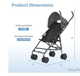 Dream On Me Aero Travel Umbrella Stroller