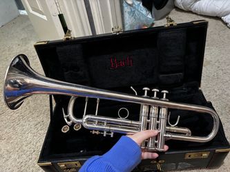 Bach Stradivarius Model 37 Silver Bb Trumpet