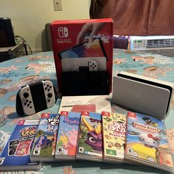 Nitendo Switch Oled withe