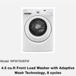washer and dryer