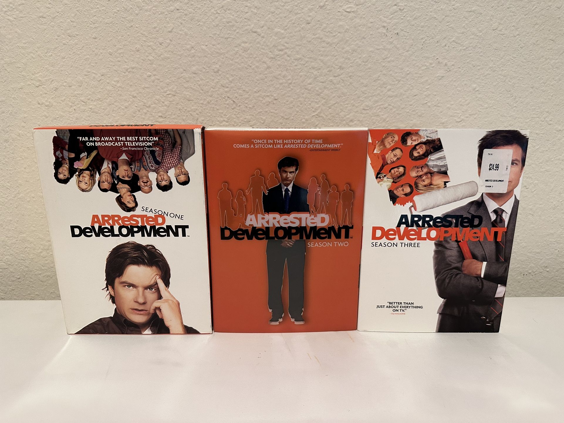 Arrested Development TV Series Seasons 1-3 (DVD)