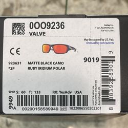 Oakley Valve Polarized Sunglasses