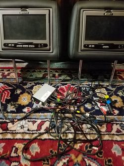Audiovox DVD headrest