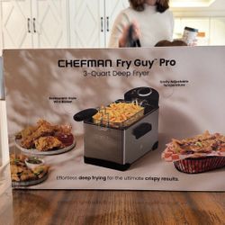 Chefman fry guy pro 3qt