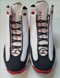 Jordan Pro Strong White Black Red
