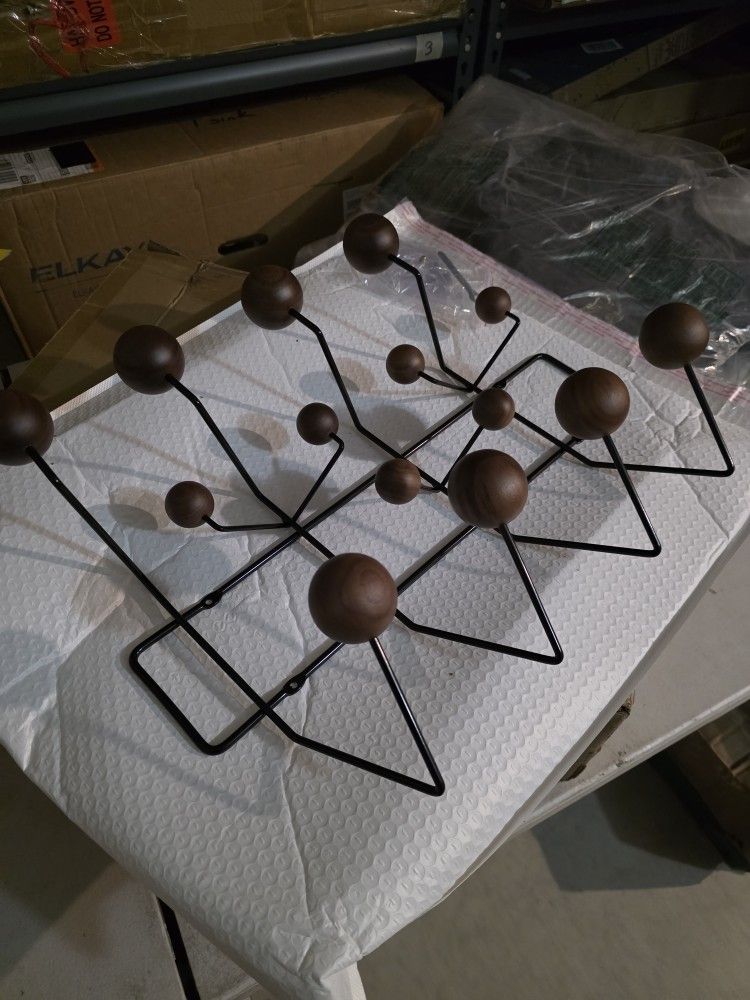 SHISEDECO Classic Hang it All Coat Rack, Mid Century Modern Wall