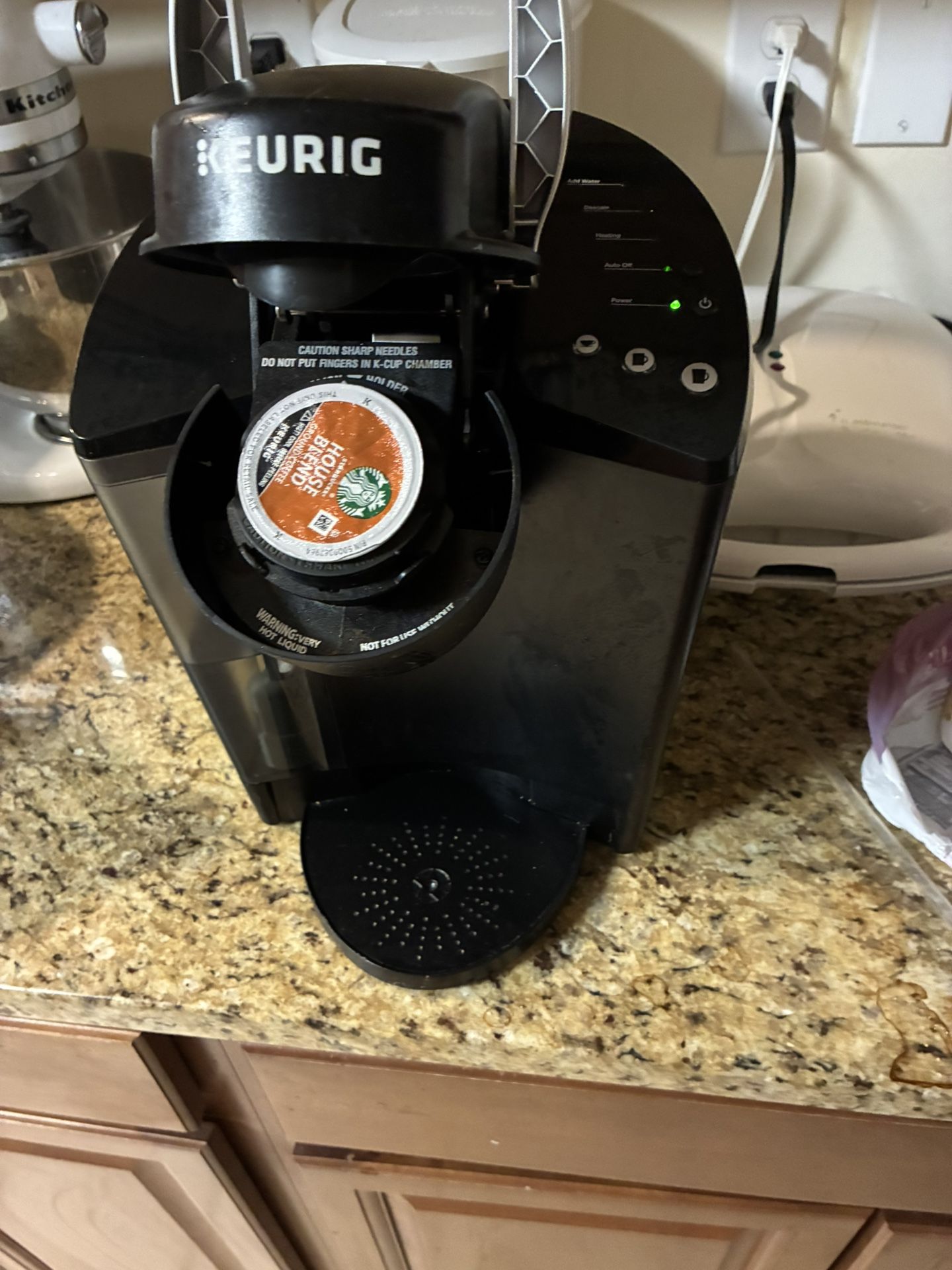 Keurig - K- Classic K50 Single Serve K-Cup Pod Coffee Machine Tested Works