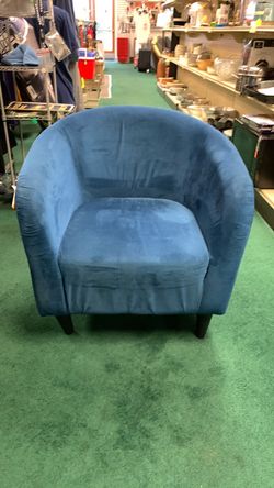 Blue Modern Arm Chair