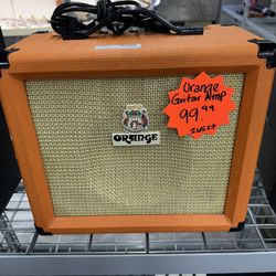 Orange Crush Guitar Amp