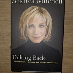 TALKING BACK - by ANDREA MITCHELL - SIGNED COPY