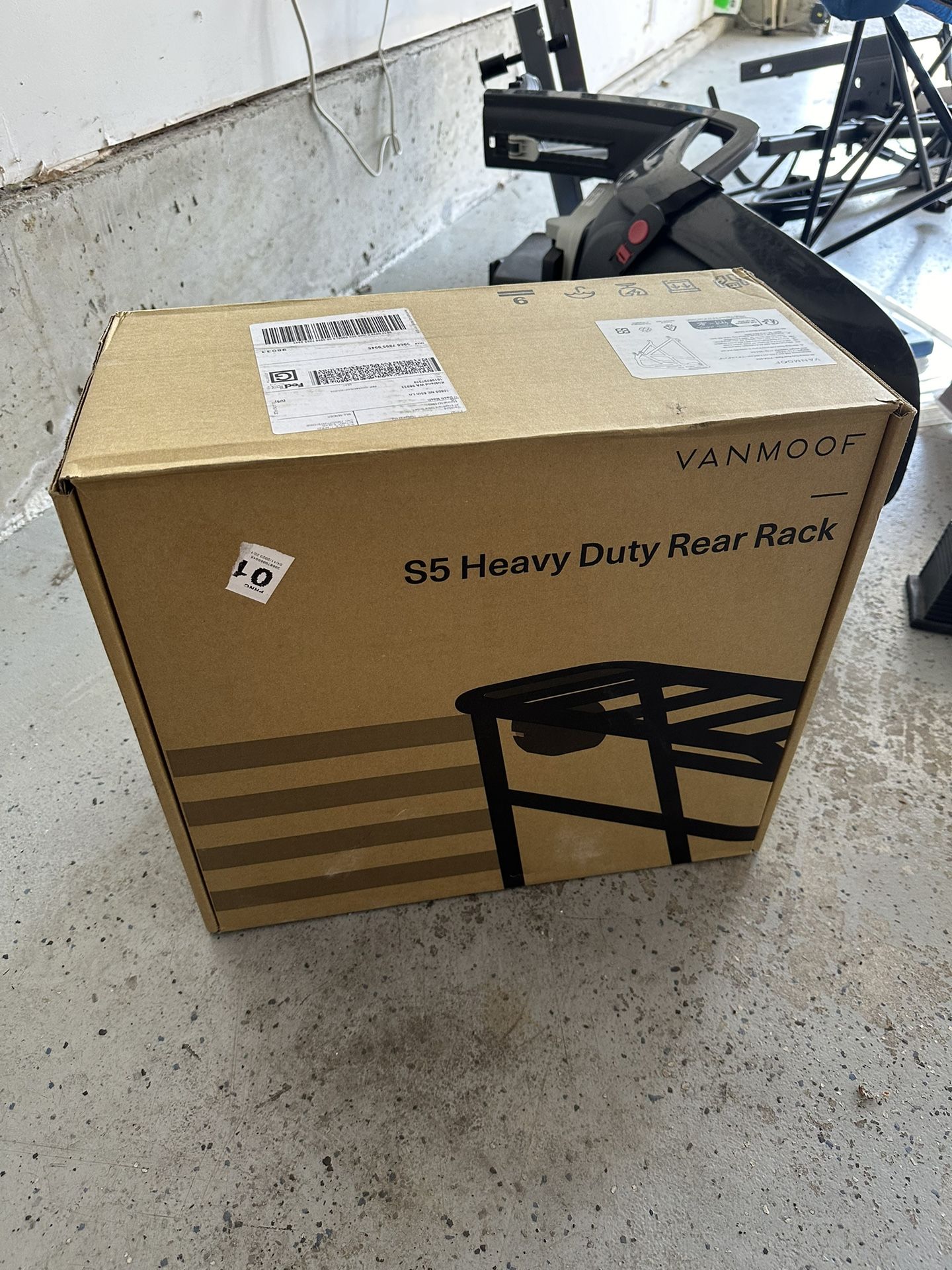 VanMoof S5 Heavy Duty Rear Rack - New In Box