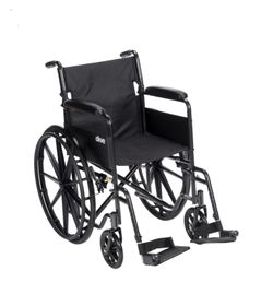 Drive Medical  Folding Wheelchair - Black