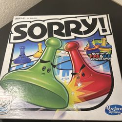 Sorry board game