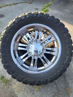 Set Of 4 Wheels And Tires