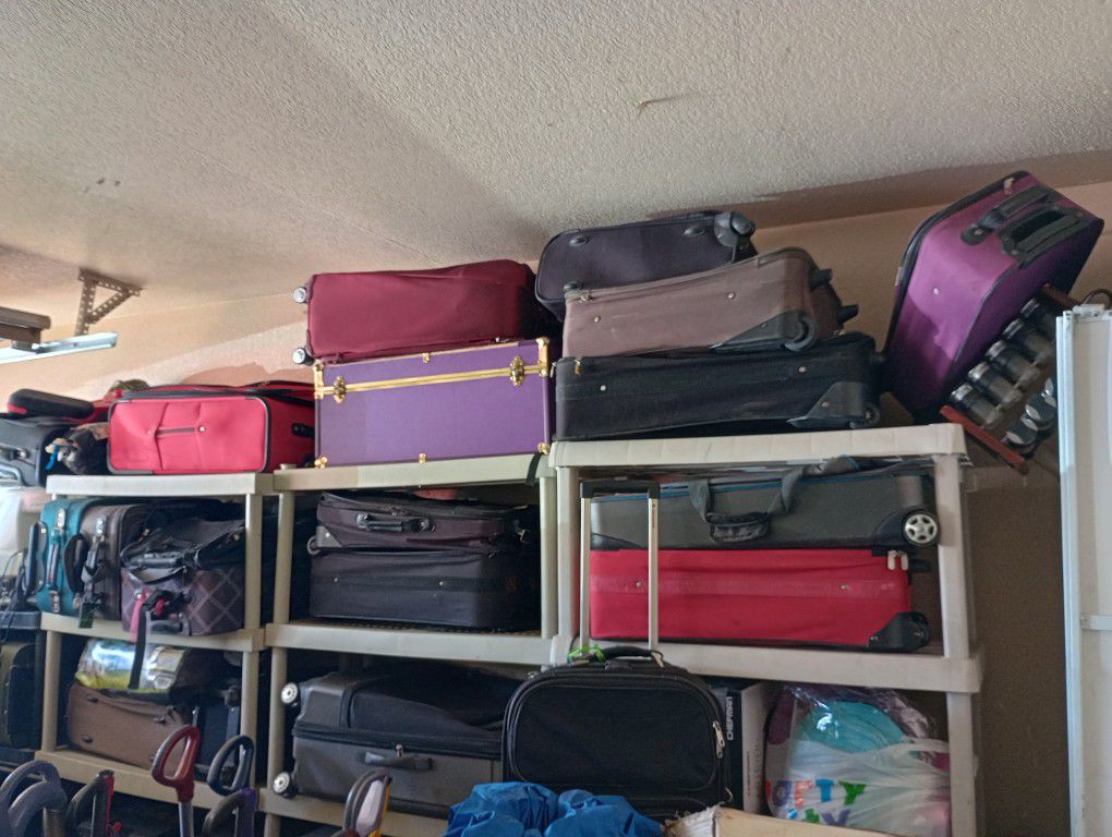 small and medium suitcases 30 each