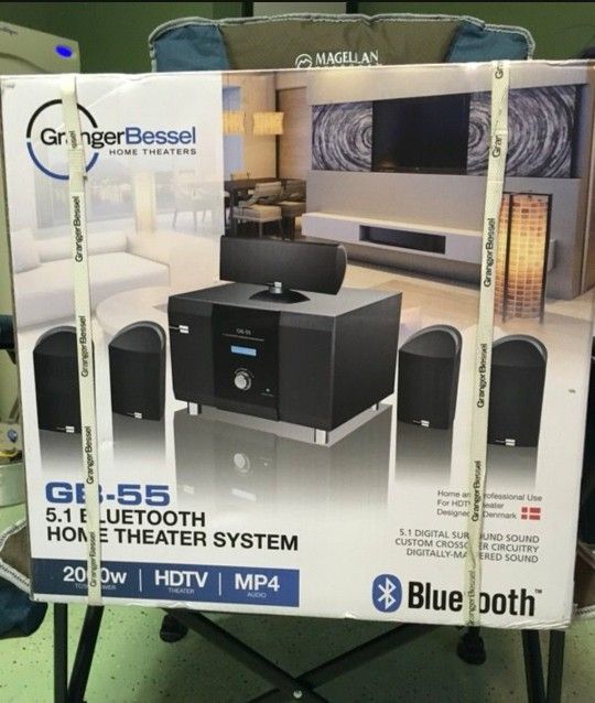 Granger Bessel GB-55 5.1 Bluetooth Home Theater System