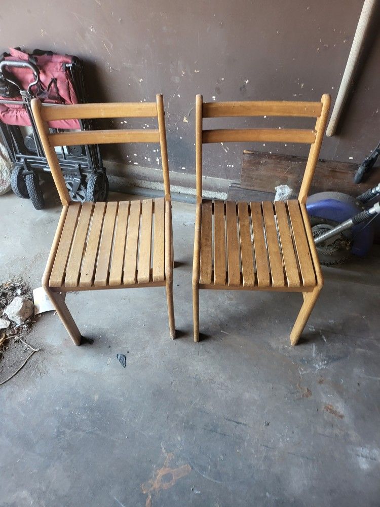 Wooden Chairs
