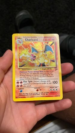 Charizard Holo Pokémon Card 4/130 Base Set 2