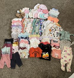 Newborn Girl Clothes & Bottle Warmer