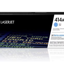 HP 414A Cyan Toner Cartridge | Works with Color LaserJet Enterprise M455dn, MFP M480f,Pro M454, MFP M479 Series | W2021A