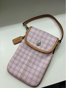 Vintage coach wristlet