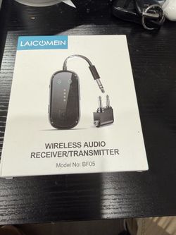 LAICOMEIN BF05 Wireless Audio Receiver/Transmitter Bluetooth Adapter – 2-in-1