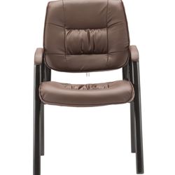 BTEXPERT Premium Leather Office Executive Chair Waiting Guest Side Chair