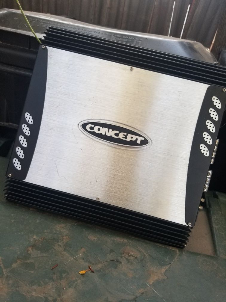 Concept CC-1252 (2/1Ch) car audio amplifier
