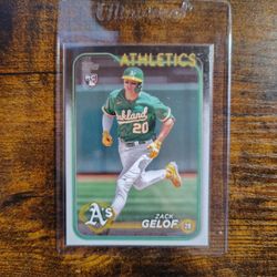 ZACK GELOF ROOKIE BASEBALL CARD COLLECTION!!