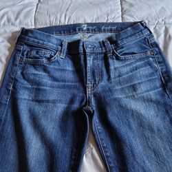 7 For All Mankind Jeans Bootcut- Size 28