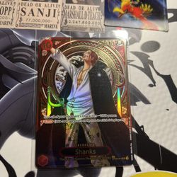 Shanks - OP09-004 (SP) (Gold) - Carrying On His Will (OP13)