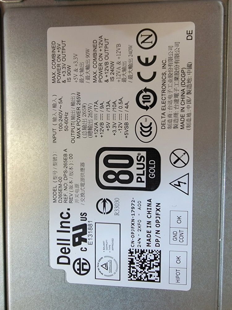 OEM DELL Power Supply