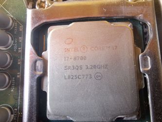 Intel I7 8700 CPU