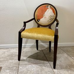 Klimt uphostered armchair