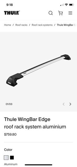 Thule WingBar Edge Roof Rack System