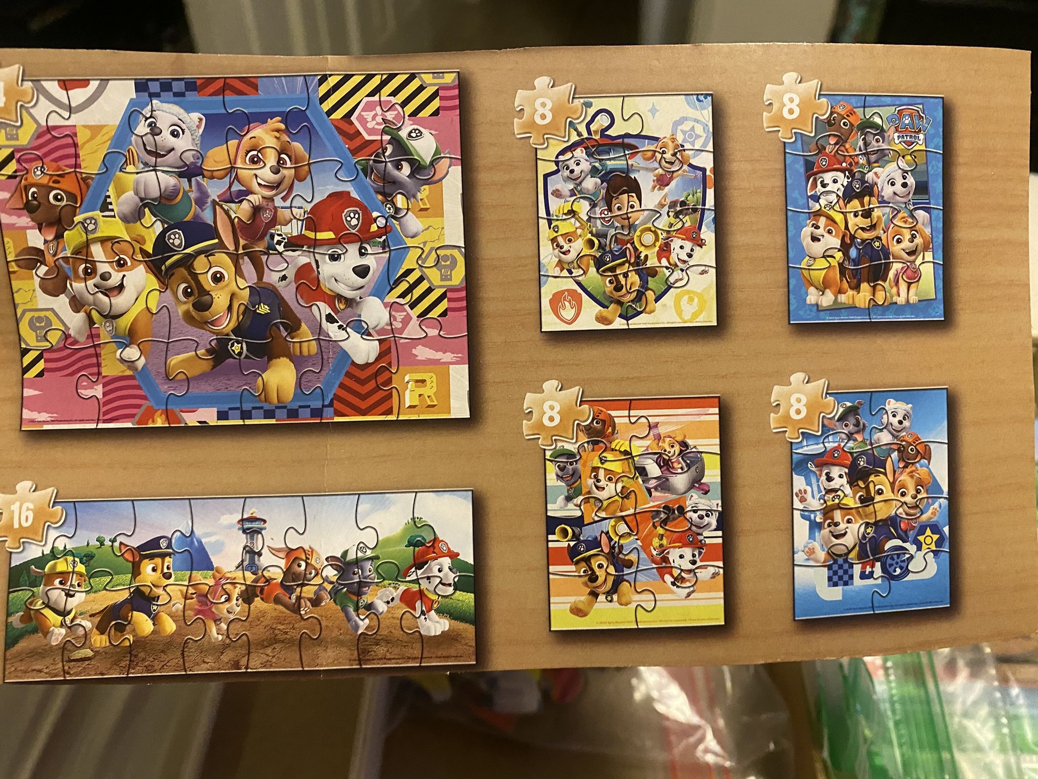 6 Puzzles (paw Patrol)