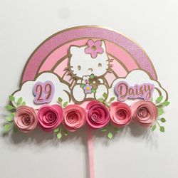 Hello Kitty Cake Topper