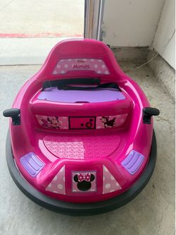Minnie Mouse Bumper Car