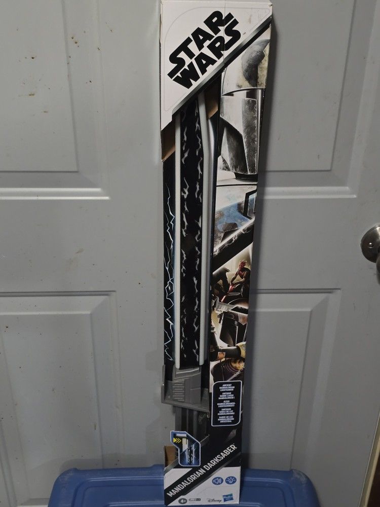 Star Wars Mandalorian Darksaber Lightsaber Toy